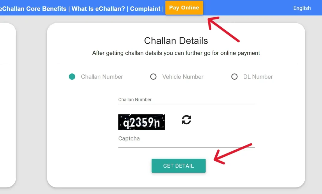 e challan