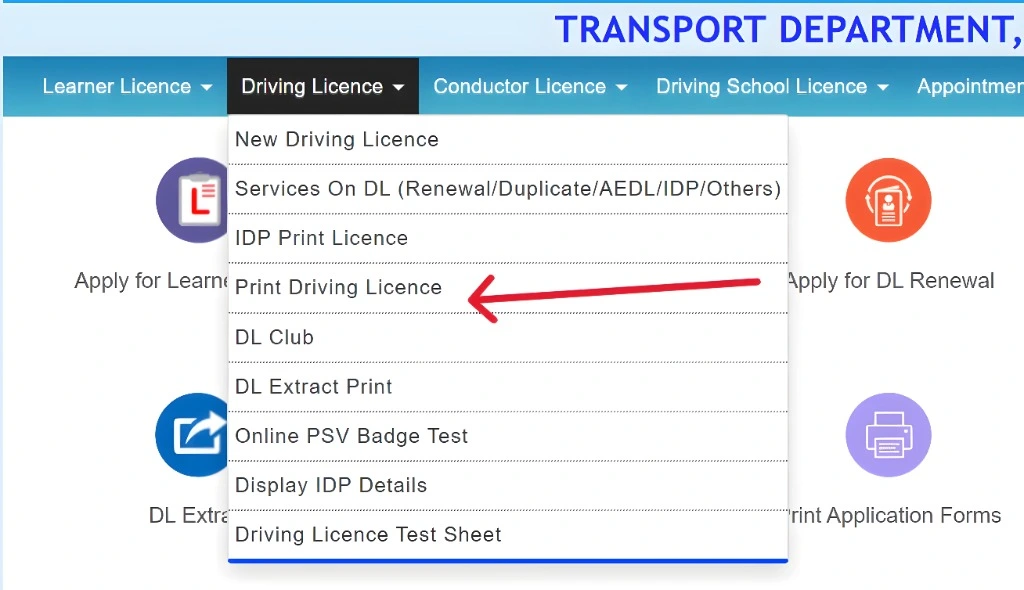 download driving license
