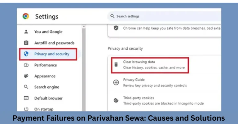 Payment Failures on Parivahan Sewa: Causes and Solutions