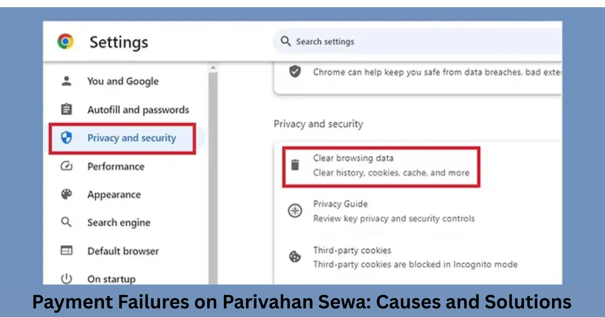 Payment Failures on Parivahan Sewa: Causes and Solutions