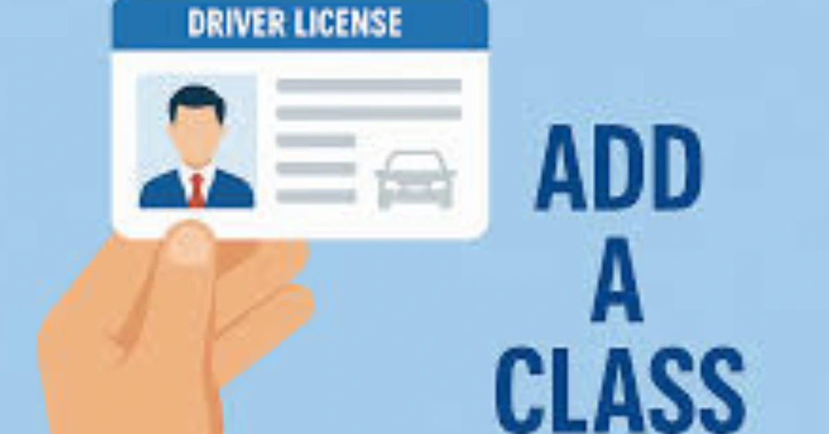 Add a New Vehicle Class to Your Existing Driving License