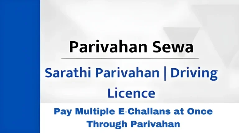Pay Multiple E‑Challans at Once Through Parivahan