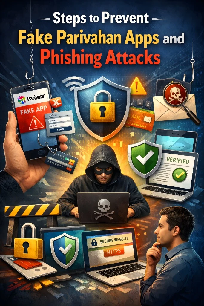 Steps to Prevent Fake Parivahan Apps and Phishing Attacks