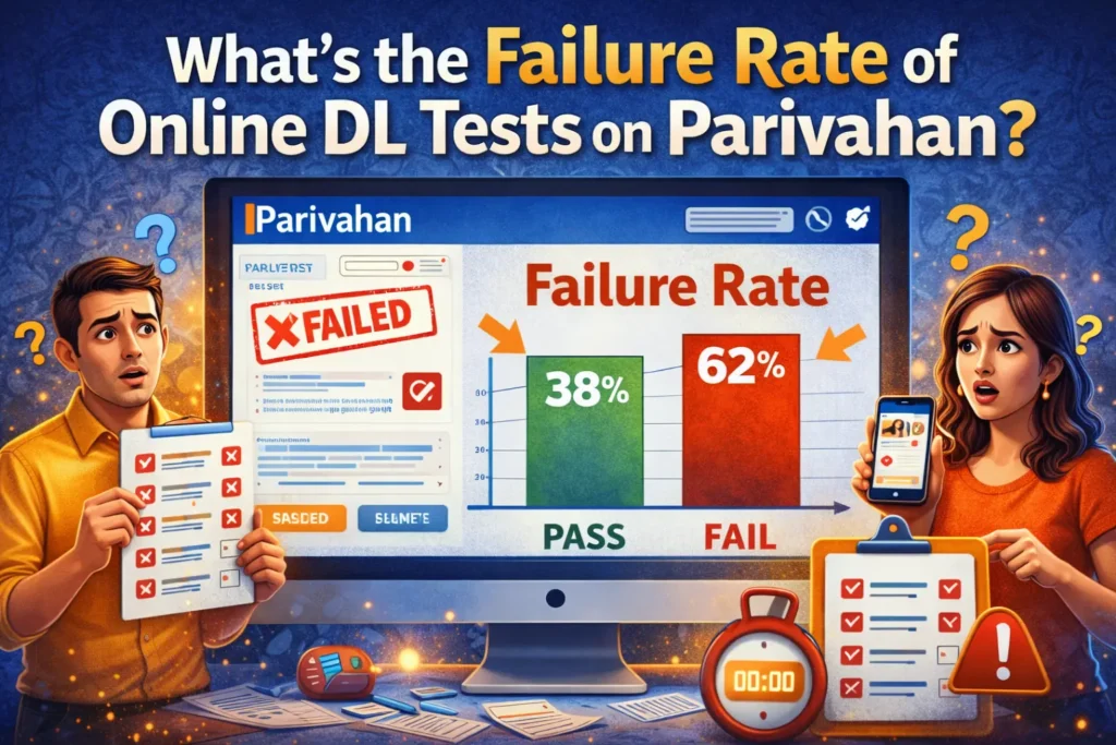 What’s the Failure Rate of Online DL Tests on Parivahan?