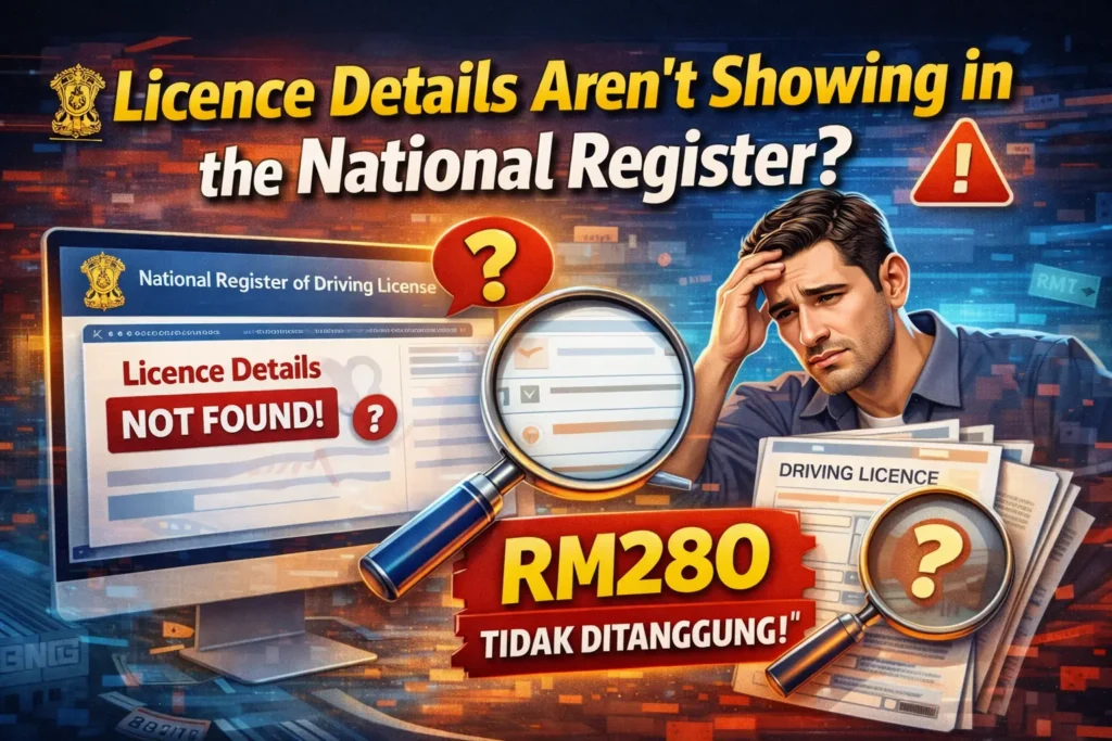 Licence Details Aren’t Showing in the National Register?