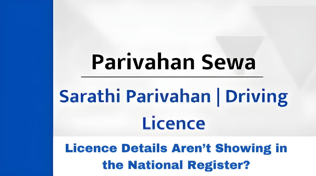Licence Details Aren’t Showing in the National Register?