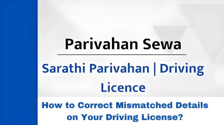 How to Correct Mismatched Details on Your Driving License?