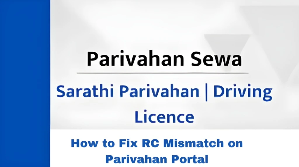 How to Fix RC Mismatch on Parivahan Portal
