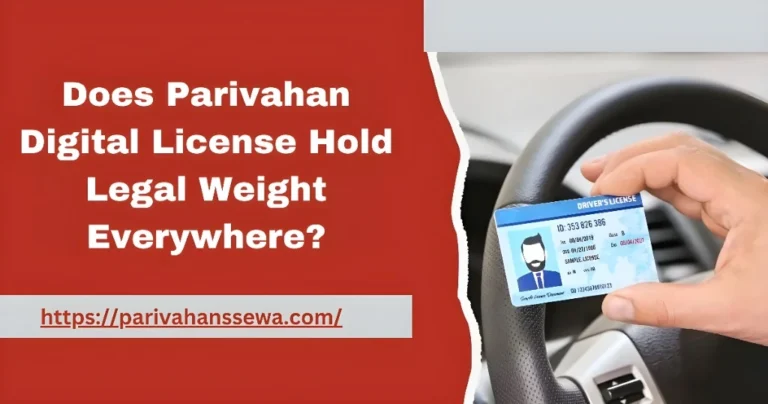 Does Parivahan Digital License Hold Legal Weight Everywhere?