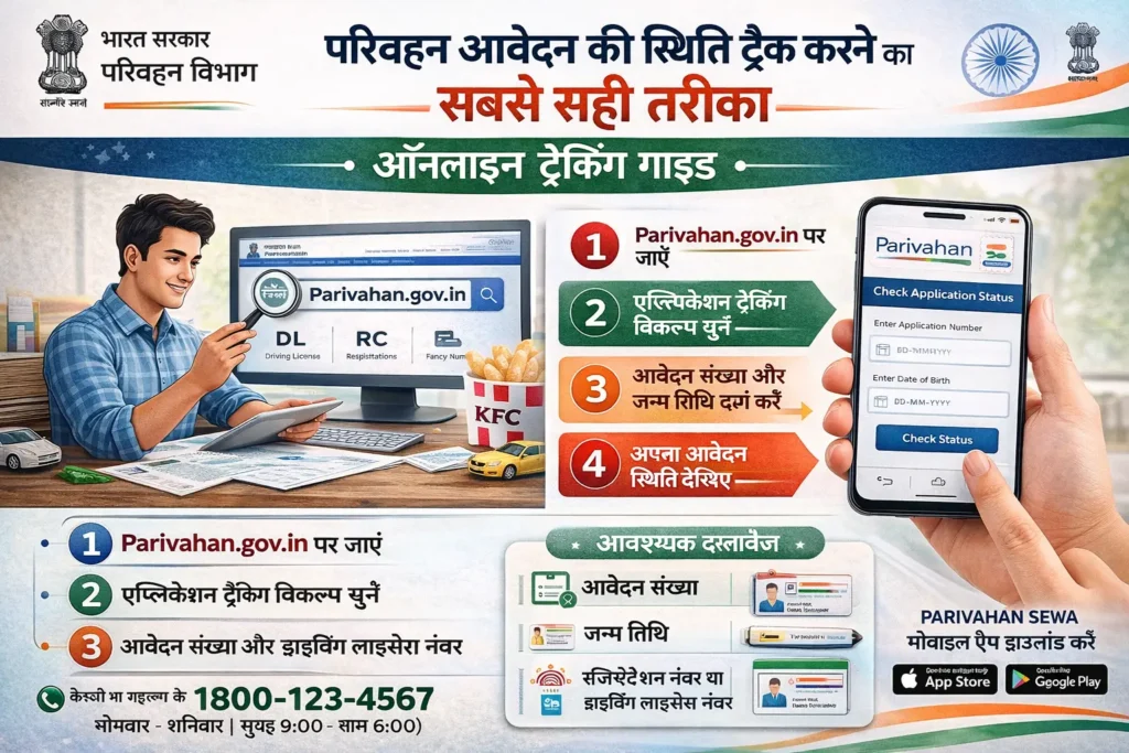 The Best Way to Track Parivahan Application Status