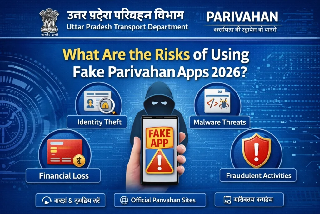 What Are the Risks of Using Fake Parivahan Apps 2026 ?
