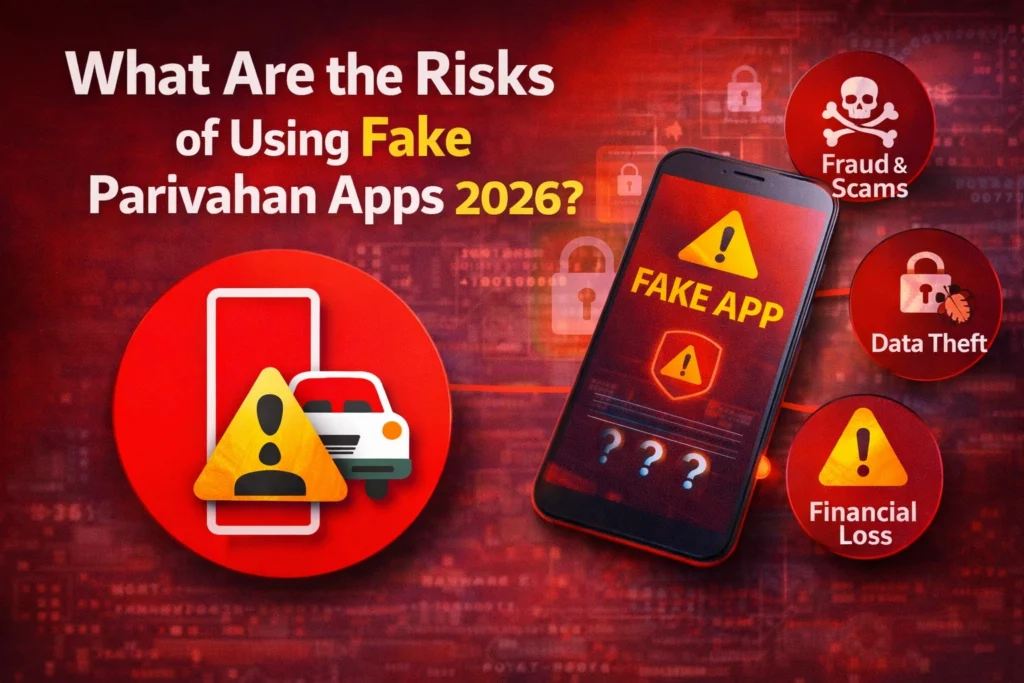 What Are the Risks of Using Fake Parivahan Apps 2026 ?