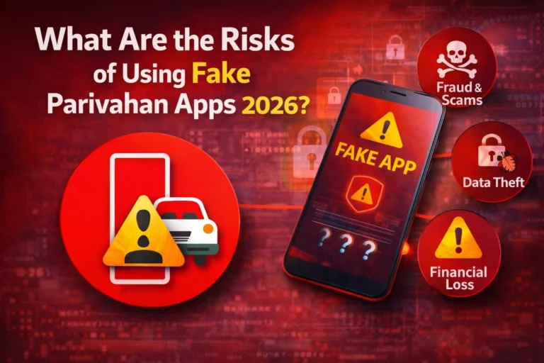 What Are the Risks of Using Fake Parivahan Apps 2026 ?