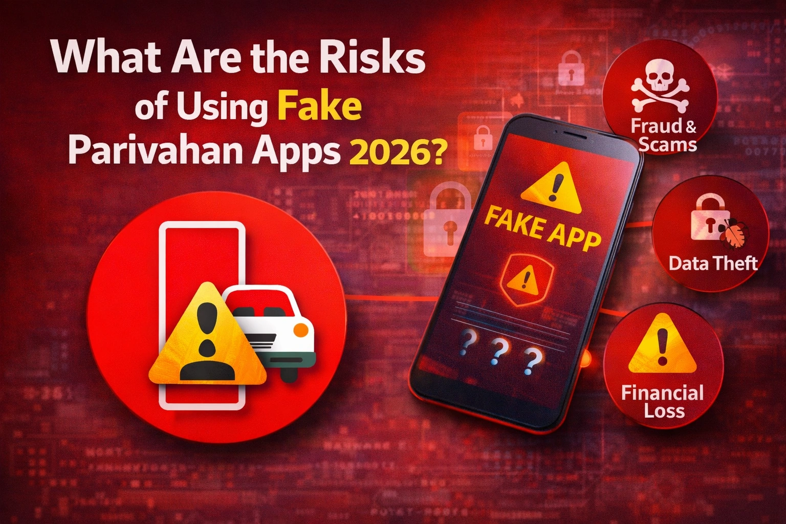 What Are the Risks of Using Fake Parivahan Apps 2026 ?